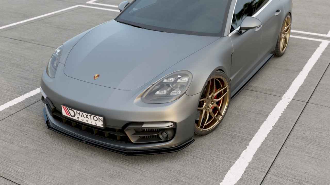 Maxton Design - FRONT SPLITTER PORSCHE PANAMERA TURBO/ GTS 971