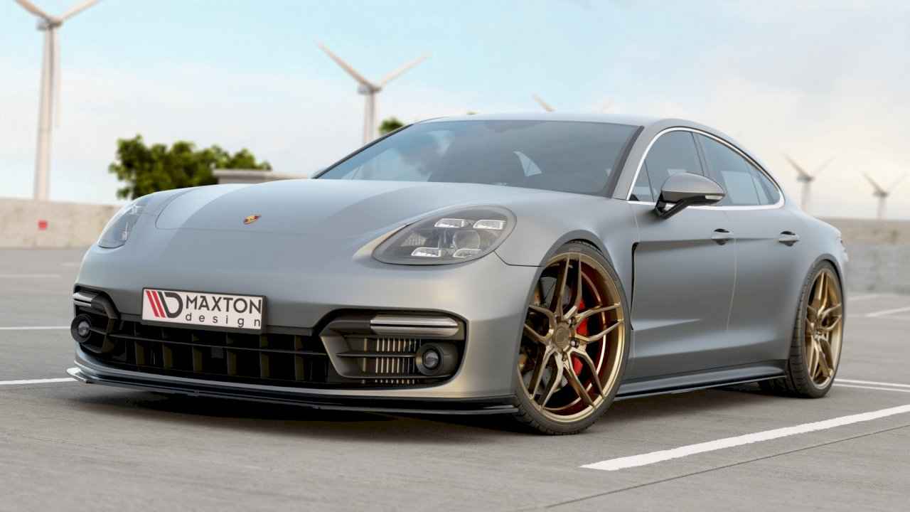 Maxton Design - FRONT SPLITTER PORSCHE PANAMERA TURBO/ GTS 971