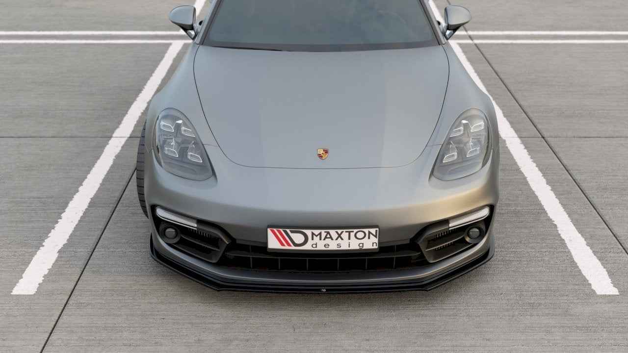 Maxton Design - FRONT SPLITTER PORSCHE PANAMERA TURBO/ GTS 971