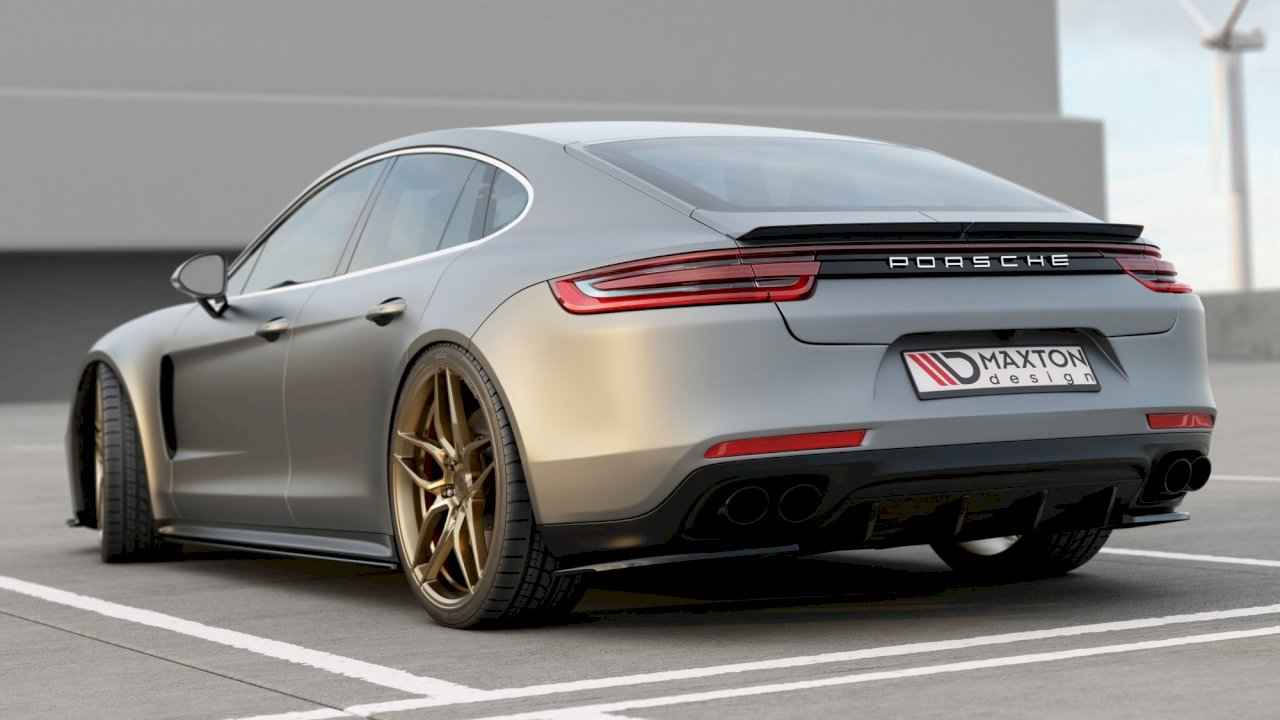 Maxton Design - REAR VALANCE PORSCHE PANAMERA TURBO 971 (2016-)