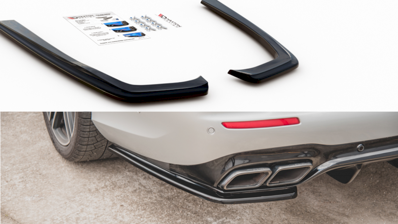 Maxton Design - REAR SIDE DIFFUSERS MERCEDES BENZ E63 AMG ESTATE S213 (2017-)