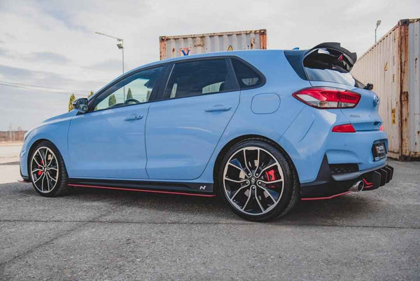 Maxton Design - STREET PRO SIDE SKIRT DIFFUSERS HYUNDAI I30 N MK3 HATCHBACK/ FASTBACK (2017-)