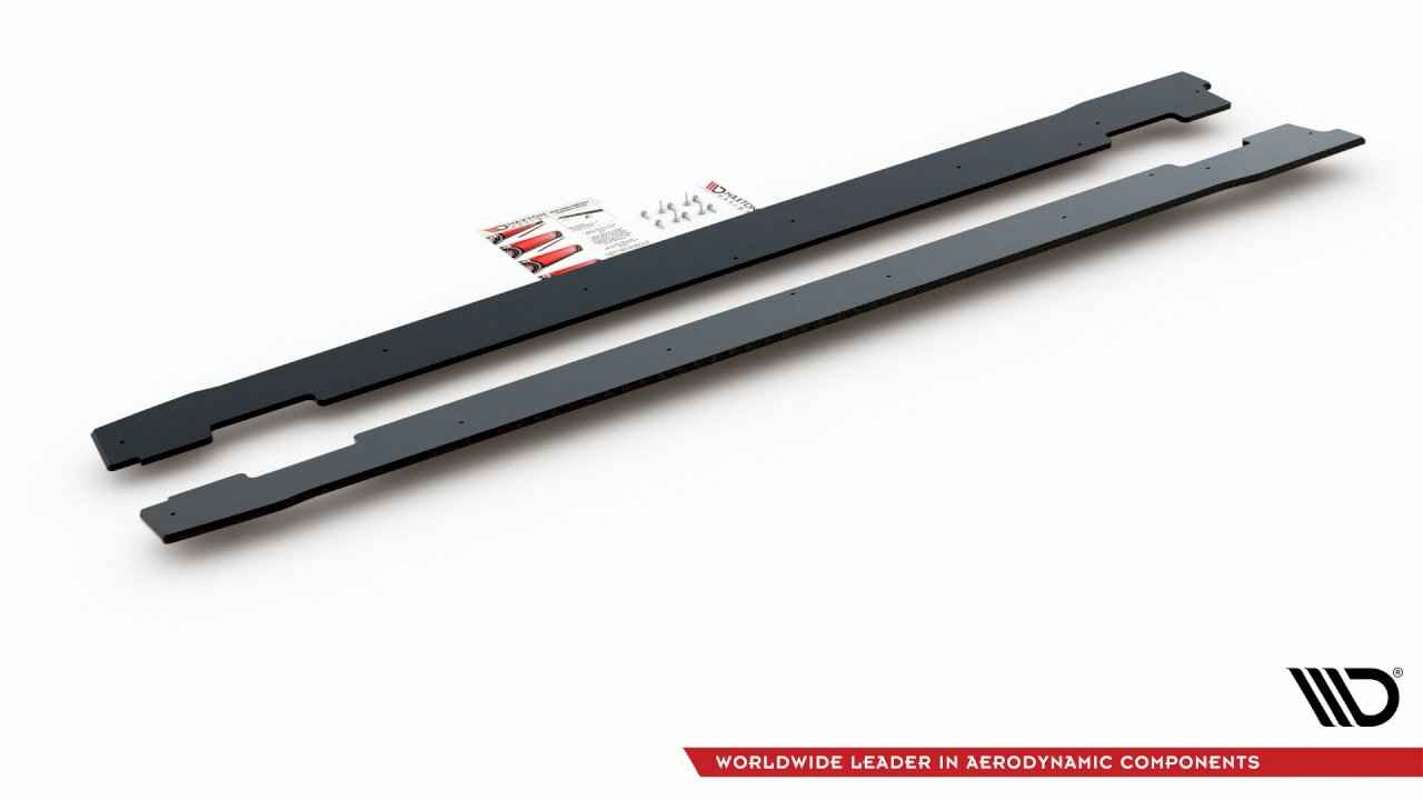 Maxton Design - STREET PRO SIDE SKIRT DIFFUSERS HYUNDAI I30 N MK3 HATCHBACK/ FASTBACK (2017-)