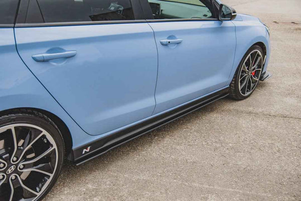 Maxton Design - STREET PRO SIDE SKIRT DIFFUSERS HYUNDAI I30 N MK3 HATCHBACK/ FASTBACK (2017-)