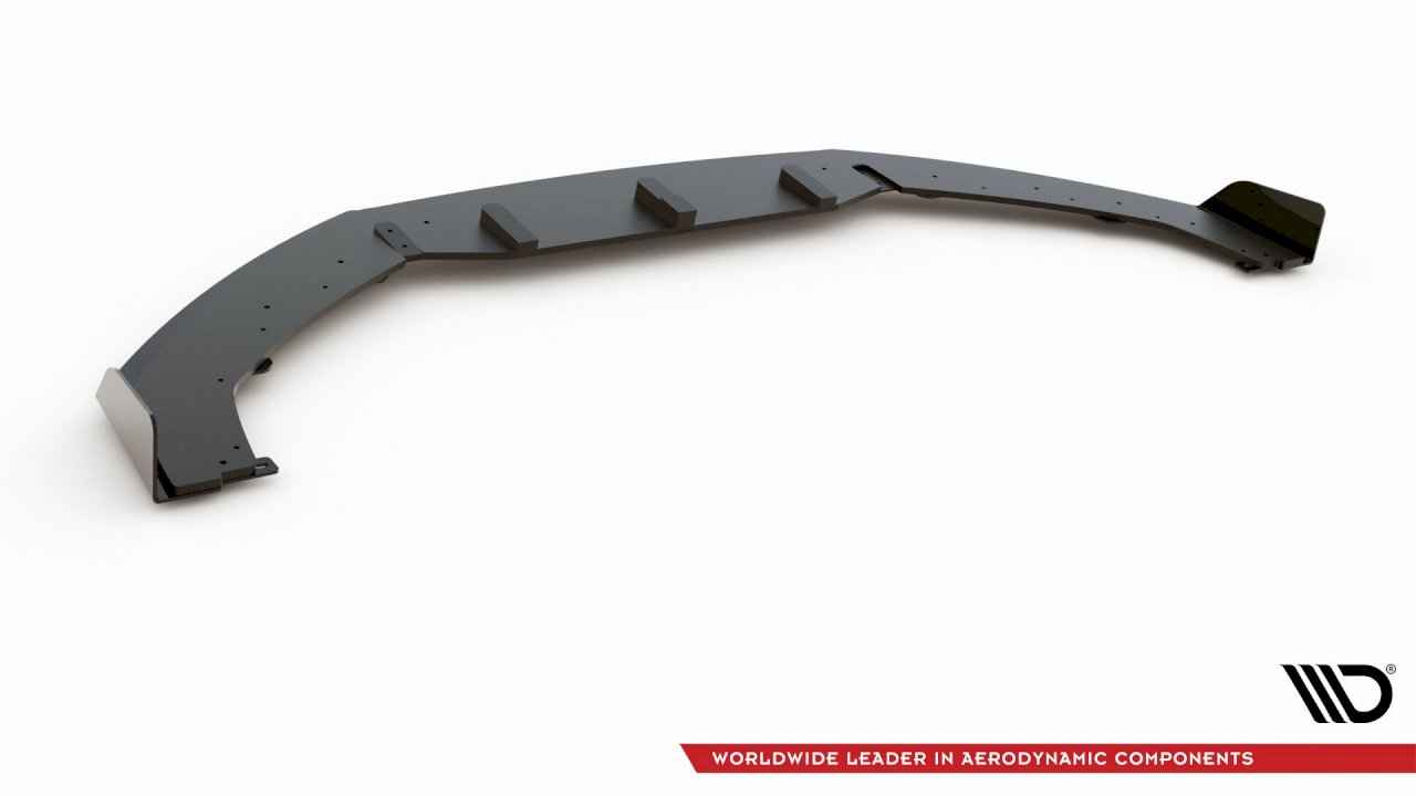 Maxton Design - RACING FRONT SPLITTER +FLAPS AUDI RS3 8V SPORTBACK