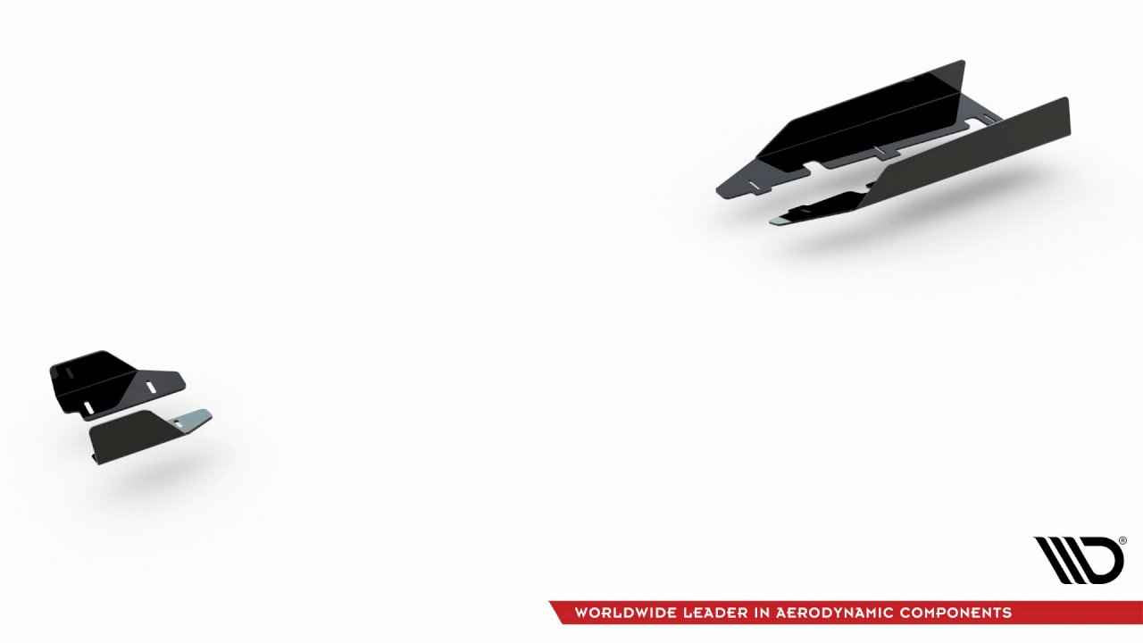 Maxton Design - SIDE SKIRT FLAPS AUDI RS3 8V SPORTBACK (2015-2016)