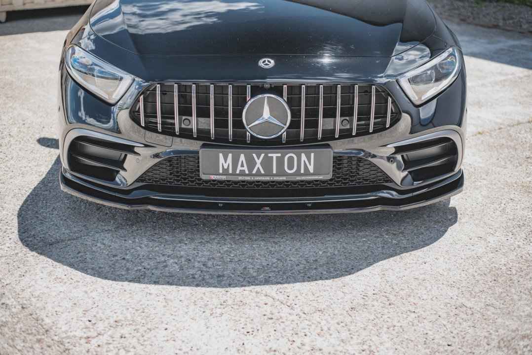 Maxton Design - FRONT SPLITTER V.2 MERCEDES-BENZ CLS AMG LINE / 53AMG C257 (2018-2021)