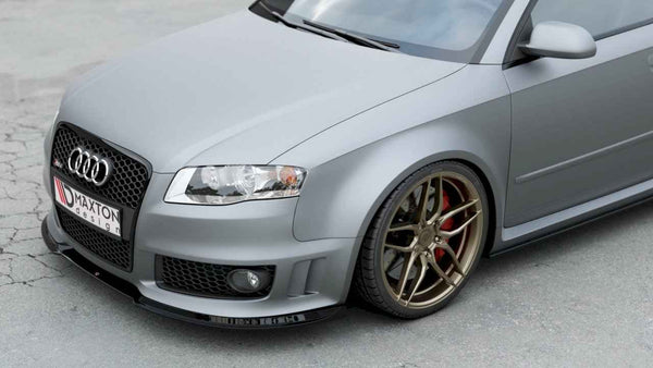 Maxton Design - FRONT SPLITTER V1AUDI RS4 B7 (2006-2008)