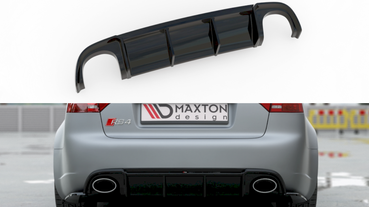 Maxton Design - REAR VALANCE AUDI RS4 B7 (2006-2008)