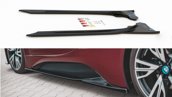Maxton Design - SIDE SKIRTS SPLITTERS BMW I8 (2014-2020)
