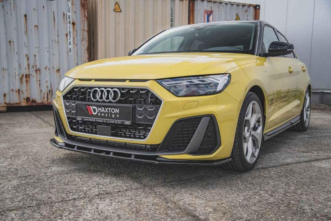 Maxton Design - FRONT SPLITTER V1 AUDI A1 S-LINE GB (2018-)
