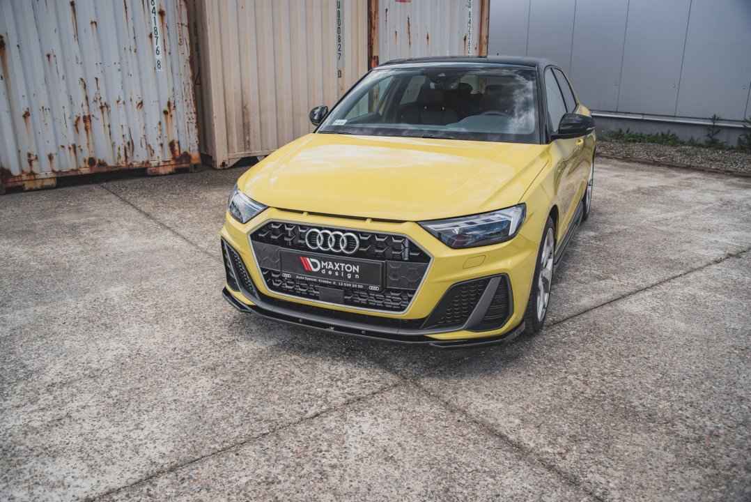 Maxton Design - FRONT SPLITTER V2 AUDI A1 S-LINE GB (2018-)
