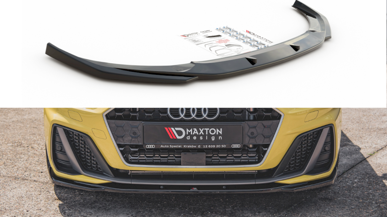 Maxton Design - FRONT SPLITTER V2 AUDI A1 S-LINE GB (2018-)