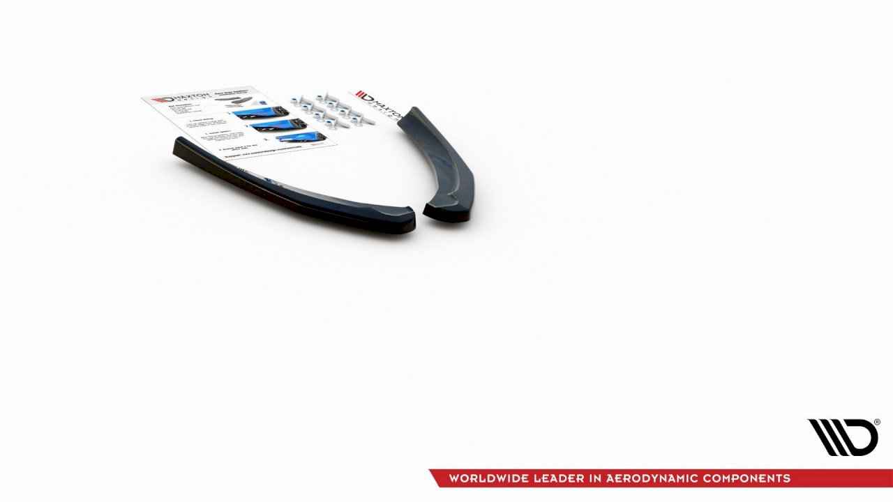 Maxton Design - REAR SIDE SPLITTERS FIAT 124 SPIDER ABARTH (2017 - 2020)