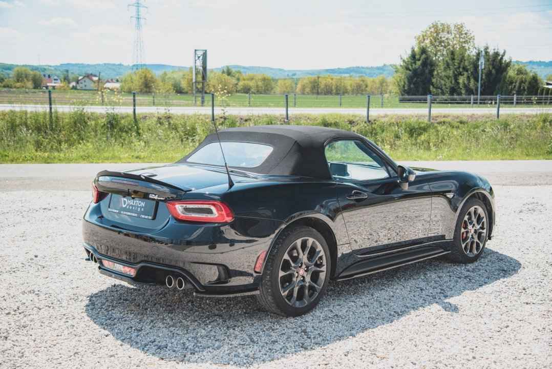 Maxton Design - REAR SIDE SPLITTERS FIAT 124 SPIDER ABARTH (2017 - 2020)