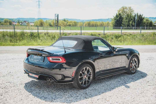Maxton Design - REAR SIDE SPLITTERS FIAT 124 SPIDER ABARTH (2017 - 2020)