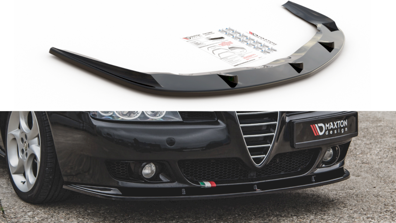 Maxton Design - FRONT SPLITTER ALFA ROMEO 156 FACELIFT (2003-2006)