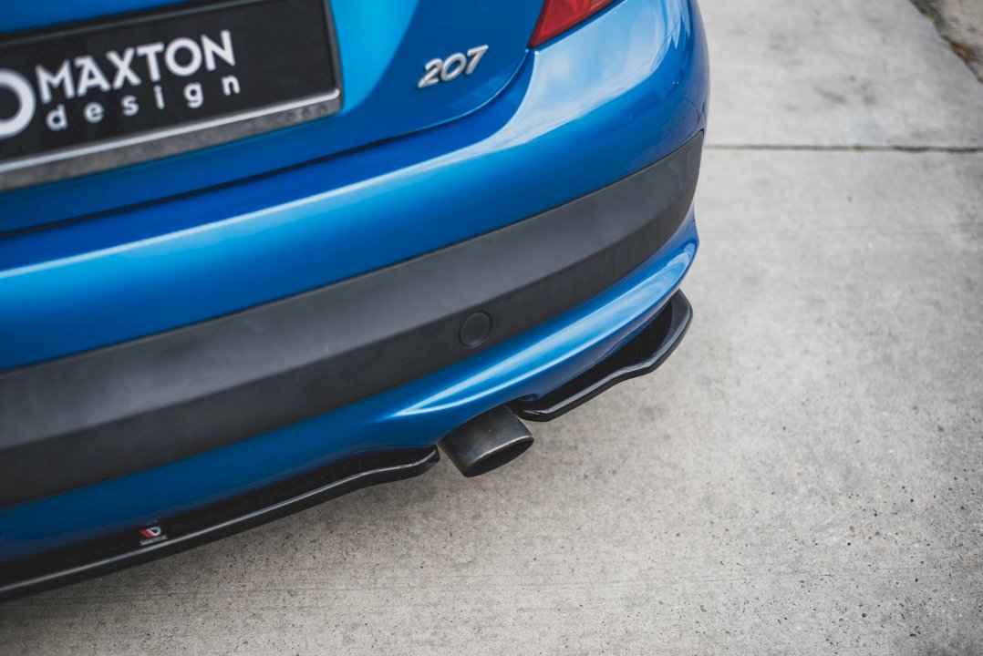 Maxton Design - REAR SIDE SPLITTERS PEUGEOT 207 SPORT (2006-2009)