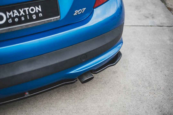 Maxton Design - REAR SIDE SPLITTERS PEUGEOT 207 SPORT (2006-2009)