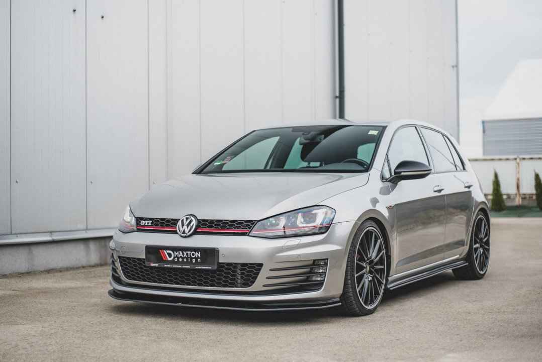 Maxton Design - STREET PRO FRONT SPLITTER VW GOLF MK 7 GTI 2013-2016