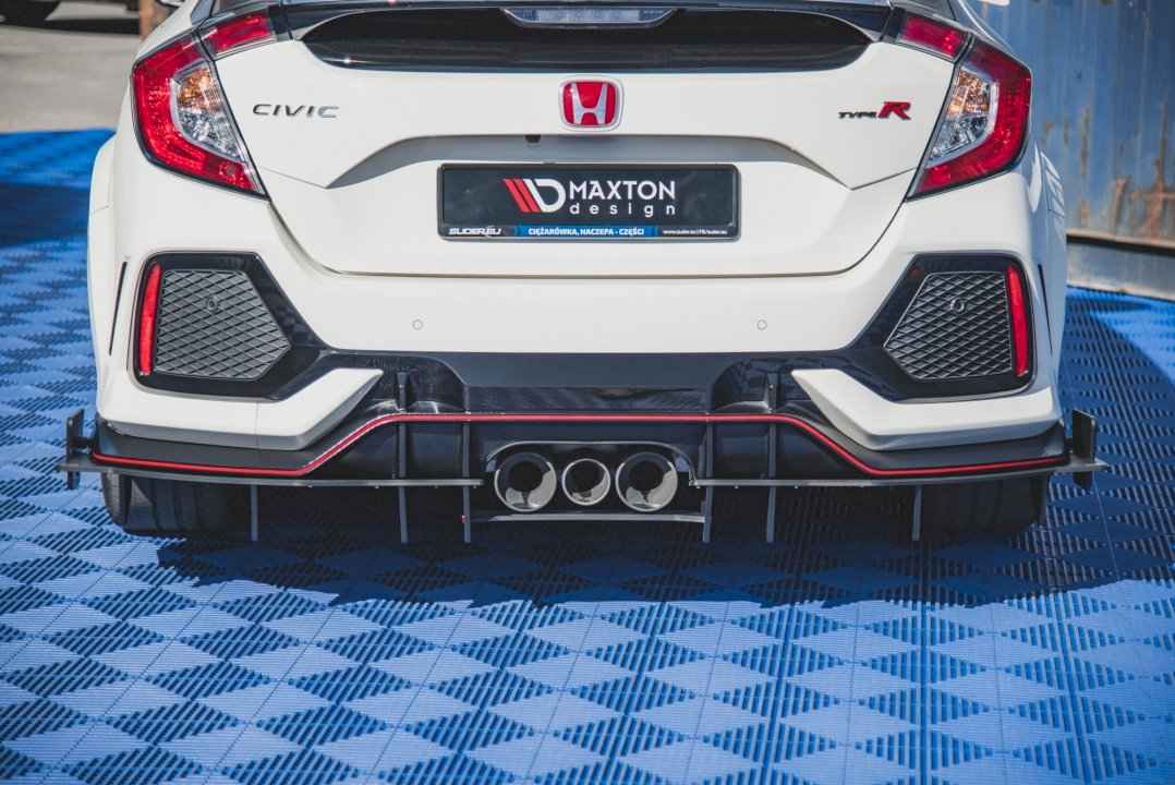 Maxton Design - Street PRO Rear Diffuser Honda Civic Type-R Mk10 / Mk10 Facelift