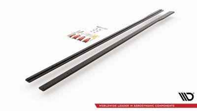 Maxton Design - STREET PRO SIDE SKIRTS DIFFUSERS VW GOLF 7 R / R-LINE FACELIFT