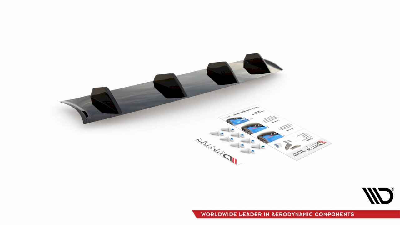 Maxton Design - REAR VALANCE PORSCHE PANAMERA TURBO 970 FACELIFT (2013-2016)