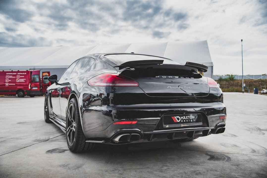 Maxton Design - REAR VALANCE PORSCHE PANAMERA TURBO 970 FACELIFT (2013-2016)