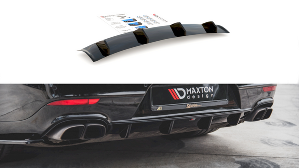 Maxton Design - REAR VALANCE PORSCHE PANAMERA TURBO 970 FACELIFT (2013-2016)