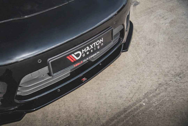 Maxton Design - FRONT SPLITTER V2 PORSCHE PANAMERA TURBO 970 FACELIFT (2013-2016)
