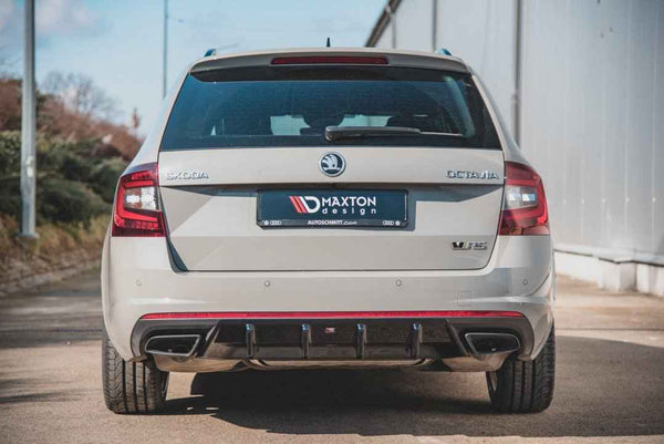 Maxton Design - REAR VALANCE V.1 SKODA OCTAVIA VRS MK3/ MK3.5 HATCHBACK/ ESTATE