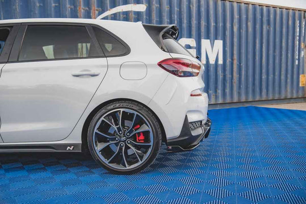 Maxton Design - REAR SIDE SPLITTERS V4 HYUNDAI I30 N MK3 HATCHBACK (2017-)