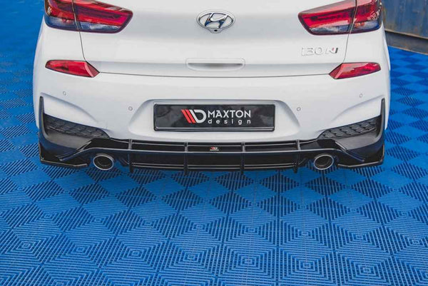 Maxton Design - REAR SIDE SPLITTERS V4 HYUNDAI I30 N MK3 HATCHBACK (2017-)