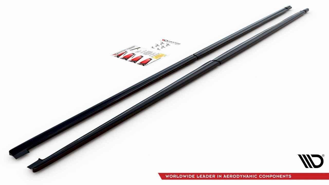 Maxton Design - Side Skirts Diffusers Mercedes-Benz V-Class Long AMG-Line W447
