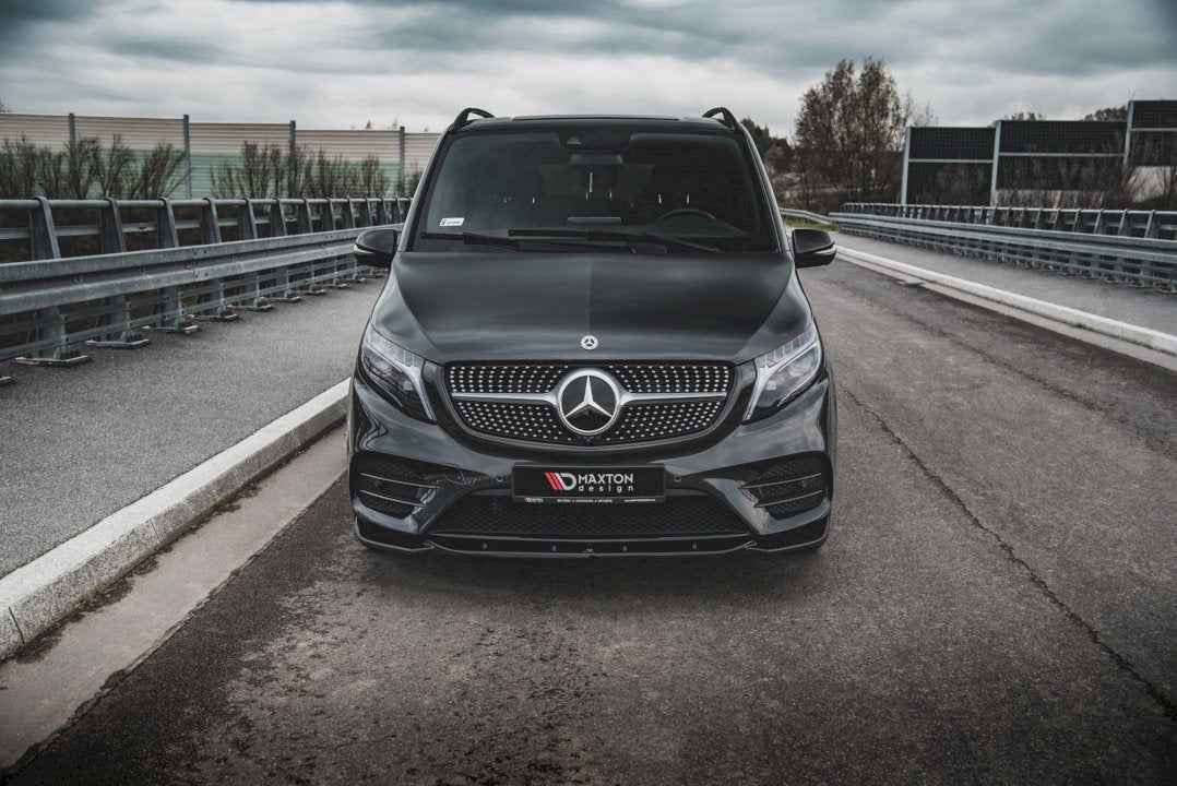 Maxton Design - FRONT SPLITTER V1 MERCEDES-BENZ V-CLASS AMG-LINE W447