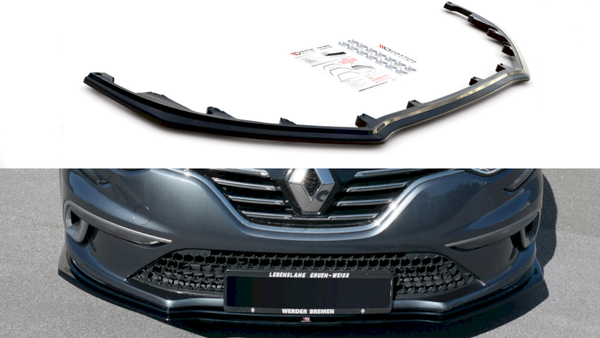 Maxton Design - FRONT SPLITTER RENAULT MEGANE MK4 GT-LINE (2016-)