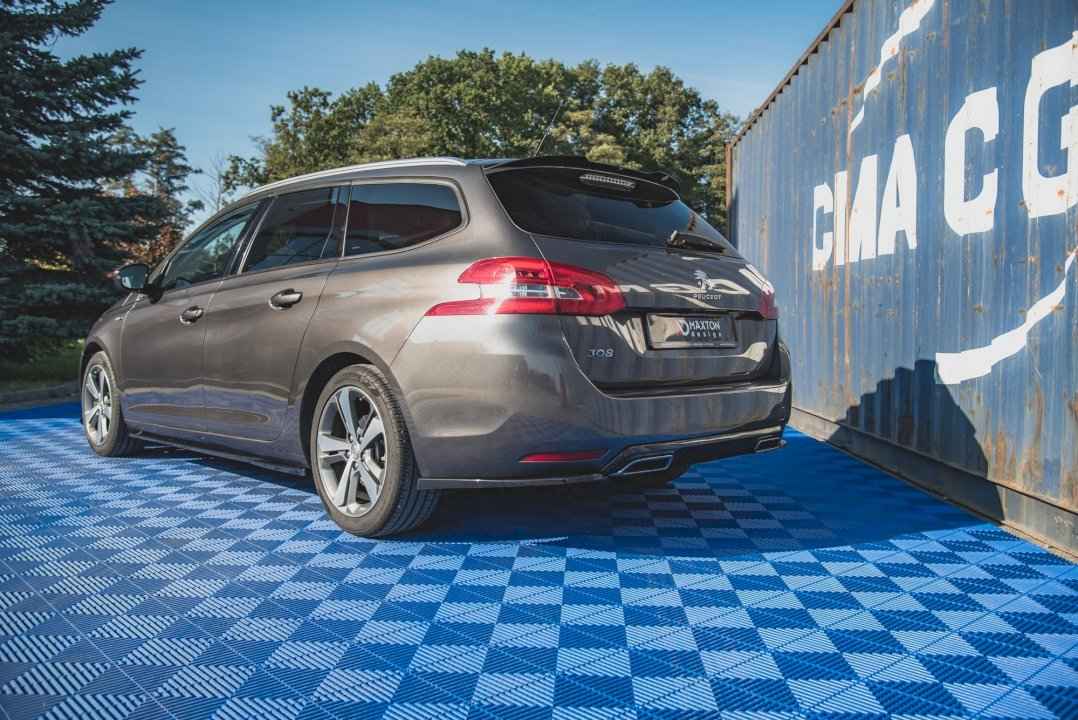 Maxton Design - SPOILER CAP PEUGEOT 308 SW MK2 FACELIFT (2017-2021)