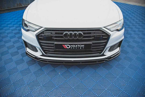 Maxton Design - Front Splitter V.3 Audi A6 S-Line / S6 C8 / C8 Facelift
