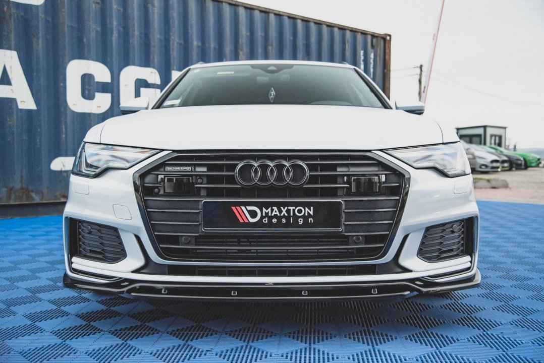 Maxton Design - Front Splitter V.3 Audi A6 S-Line / S6 C8 / C8 Facelift