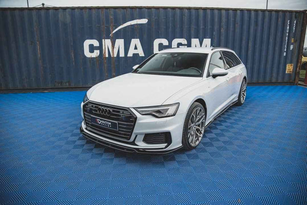 Maxton Design - Front Splitter V.3 Audi A6 S-Line / S6 C8 / C8 Facelift
