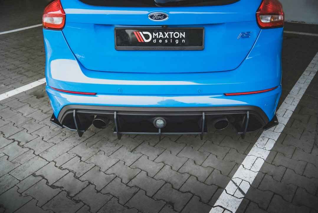 Maxton Design - STREET PRO DURABILITY REAR DIFFUSER FORD FOCUS RS MK3 (2015-2018)