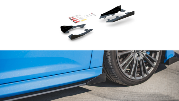 Maxton Design - STREET PRO SIDE FLAPS FORD FOCUS RS MK3 (2015-2018)