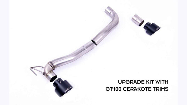 Maxton Design - REAR DIFFUSER + MILLTEK RS UPGRADE KIT - FORD FIESTA MK8/8.5 ST (2018-2024)