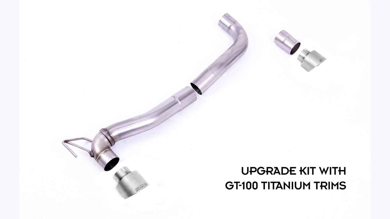 Maxton Design - REAR DIFFUSER + MILLTEK RS UPGRADE KIT - FORD FIESTA MK8/8.5 ST (2018-2024)