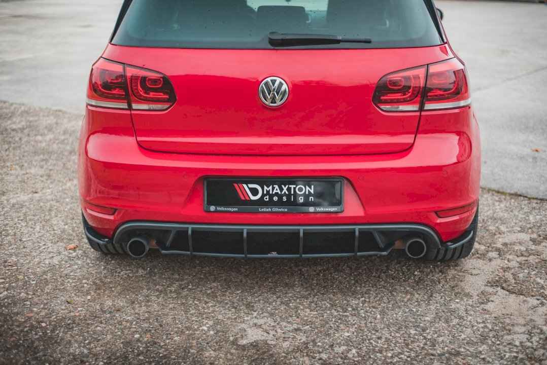 Maxton Design - STREET PRO REAR SIDE SPLITTERS VW GOLF GTI MK6 (2008-2012)