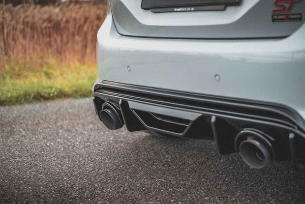 Maxton Design - V3 Rear Diffuser (RS Look) - Ford Fiesta MK8 / 8.5 ST Line & ST
