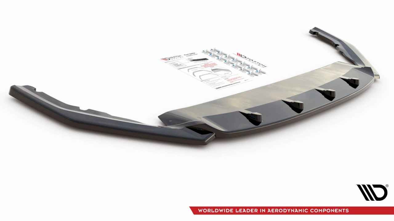 Maxton Design - FRONT SPLITTER V3 SKODA OCTAVIA RS MK4 (2020-2024)