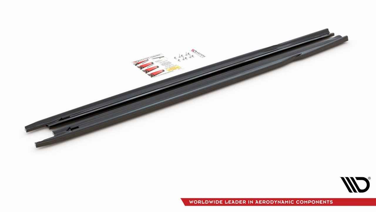 Maxton Design - SIDE SKIRTS DIFFUSERS V1 SKODA OCTAVIA RS MK4 (2020-2024)