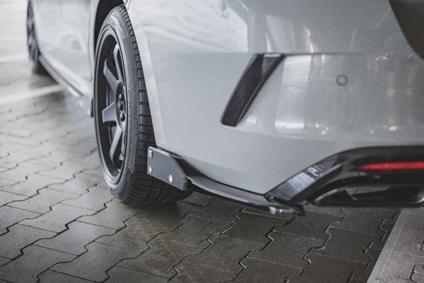Maxton Design - REAR SIDE SPLITTERS V.2 + FLAPS SKODA OCTAVIA RS MK4