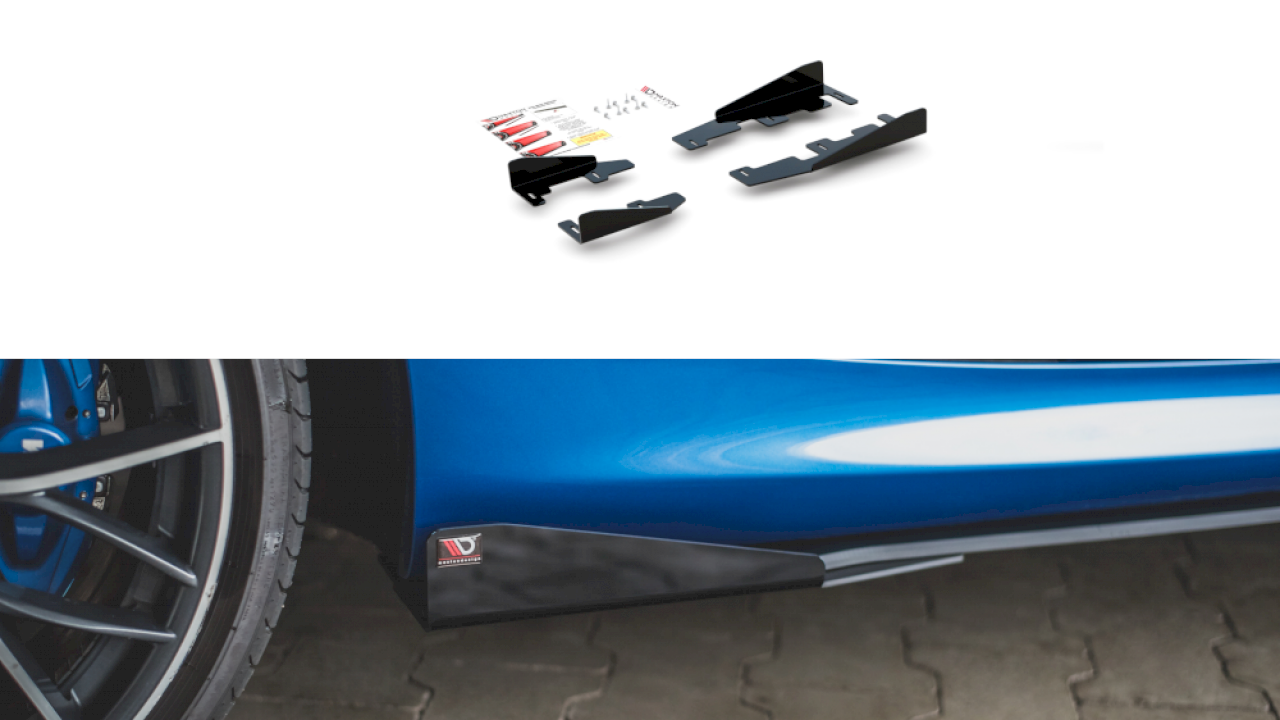 Maxton Design - SIDE FLAPS BMW M135I F20 (2011-2015)